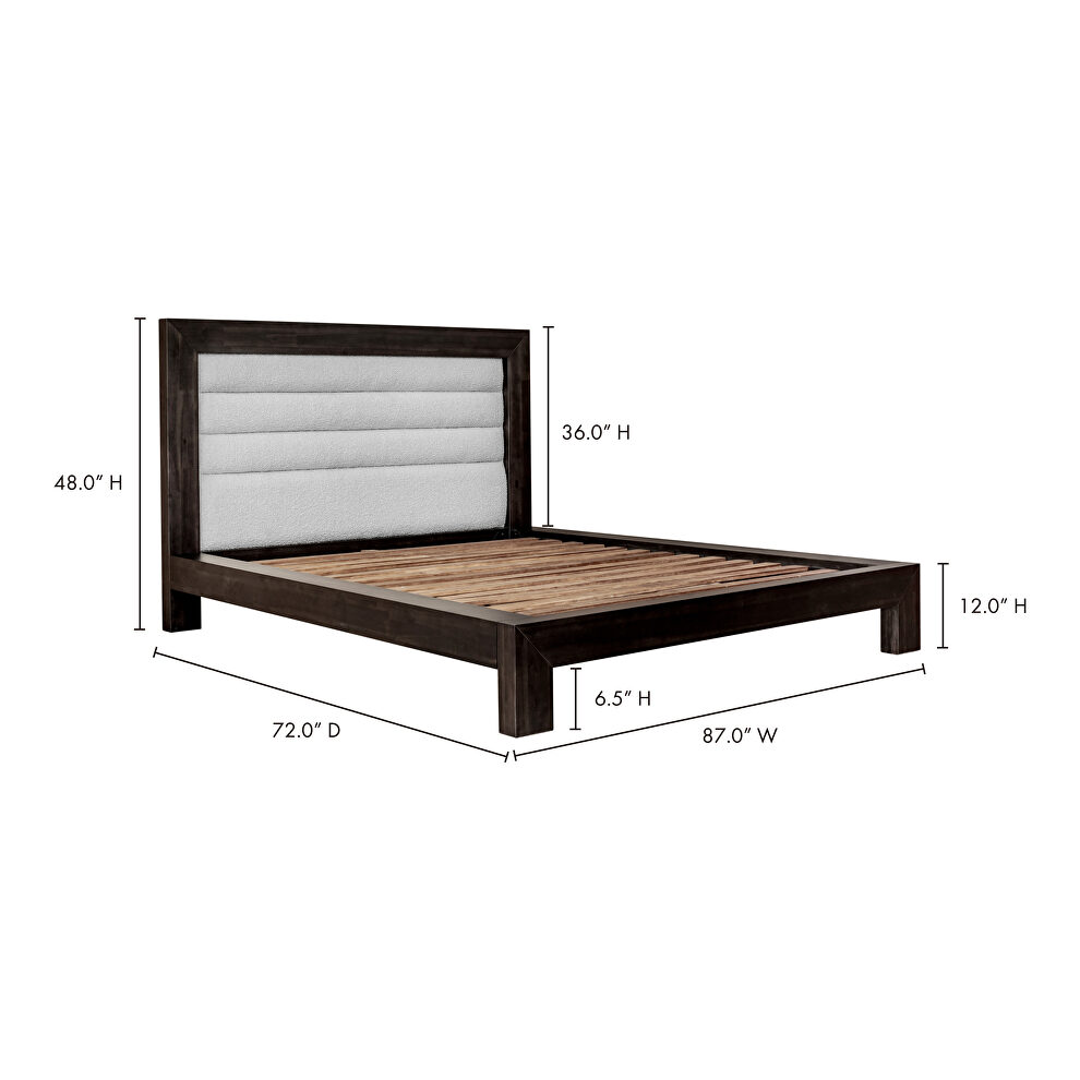 Contemporary queen bed by Moe's Home Collection additional picture 2