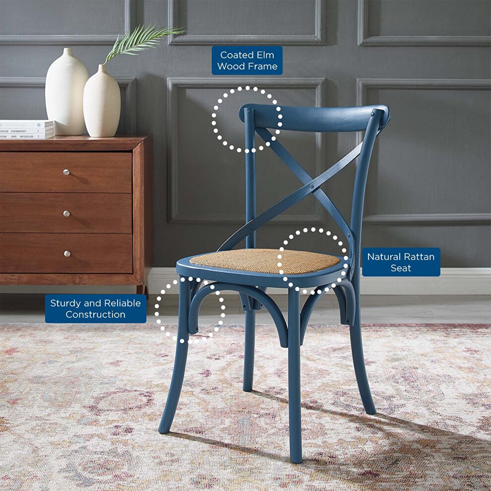 Dining side chair in harbor by Modway additional picture 3