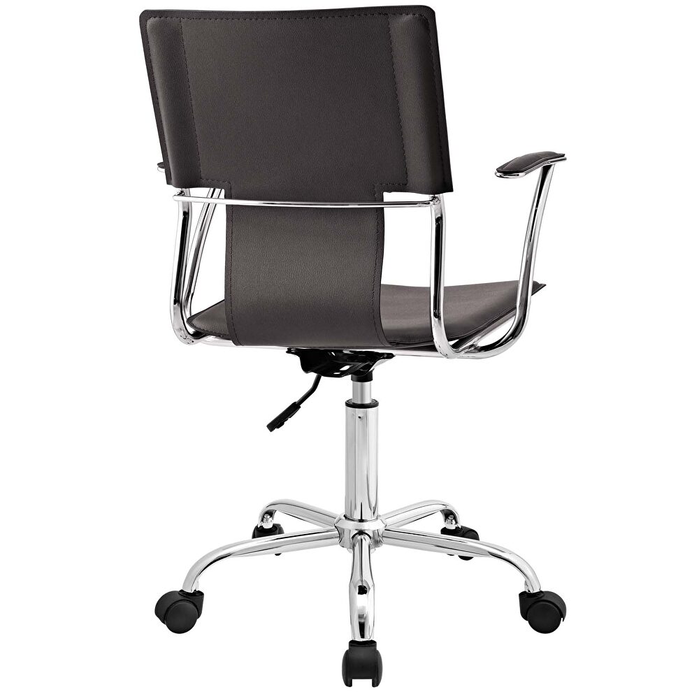 Office chair in brown by Modway additional picture 3