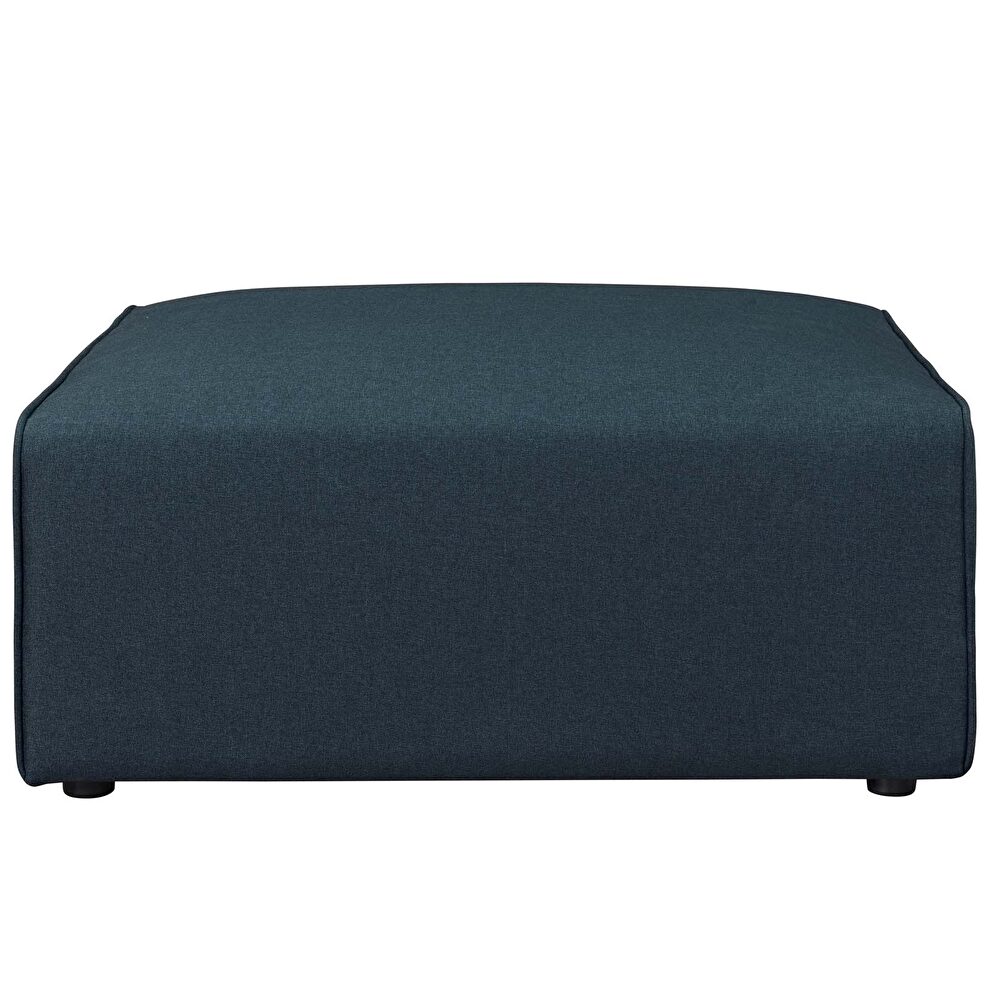 Fabric ottoman in blue by Modway additional picture 3