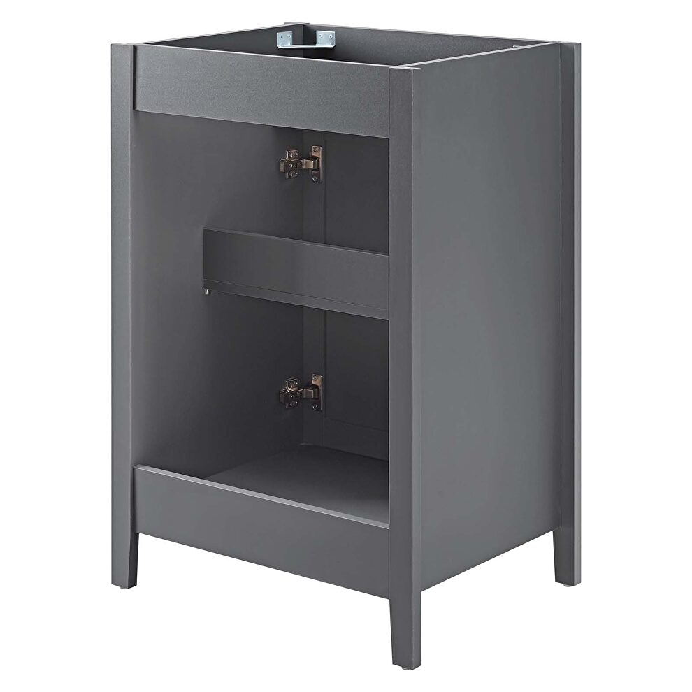 Bathroom vanity cabinet (sink basin not included) in gray by Modway additional picture 5