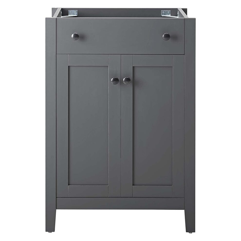 Bathroom vanity cabinet (sink basin not included) in gray by Modway additional picture 7