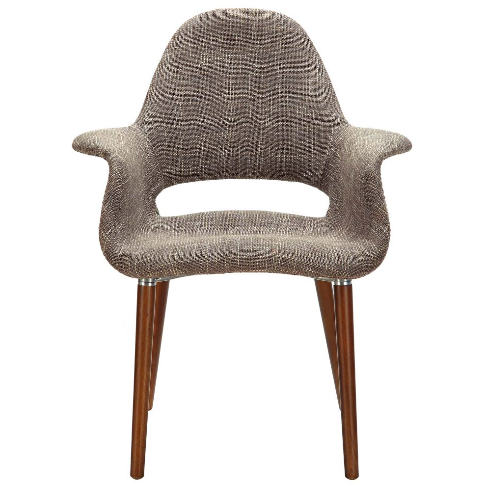 Dining armchair in taupe by Modway additional picture 7