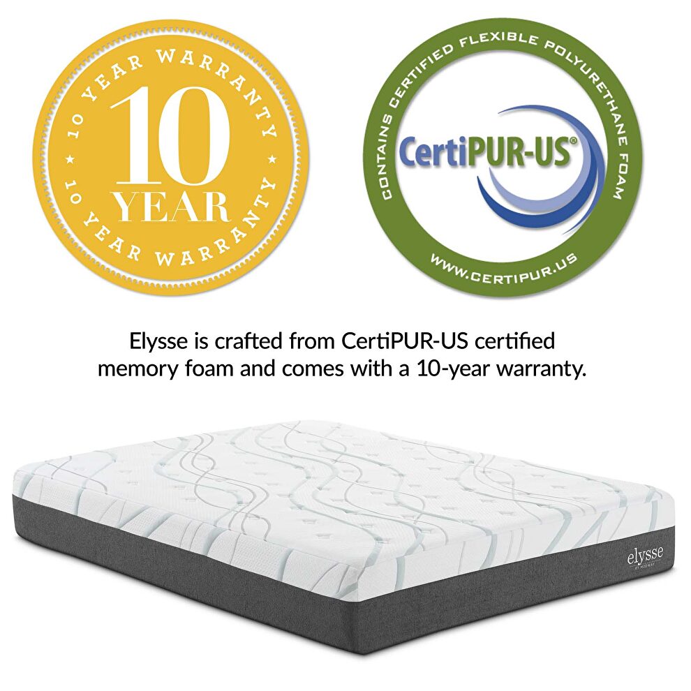 King certipur-us® certified foam gel infused hybrid mattress by Modway additional picture 8