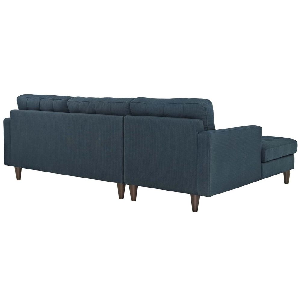 Azure upholstered fabric retro-style sectional sofa by Modway additional picture 3