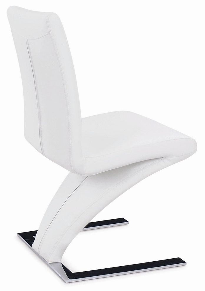 White z-shape dining chair (pair) by New Spec additional picture 2