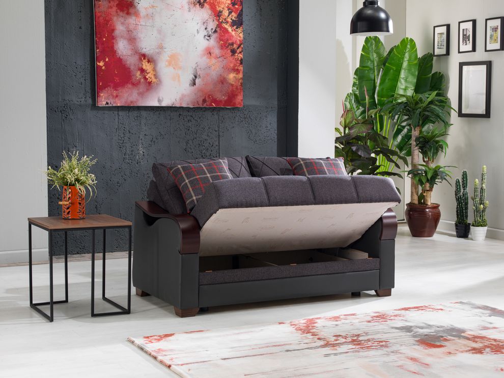 Drastic contemporary two-toned storage sofa by Istikbal additional picture 6