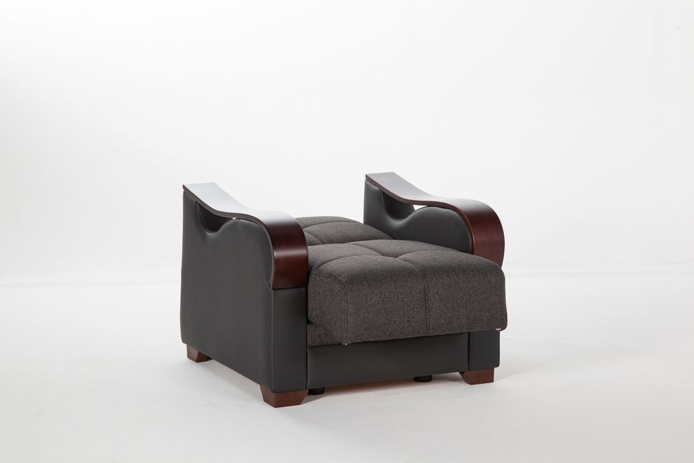 Drastic contemporary two-toned storage chair by Istikbal additional picture 7