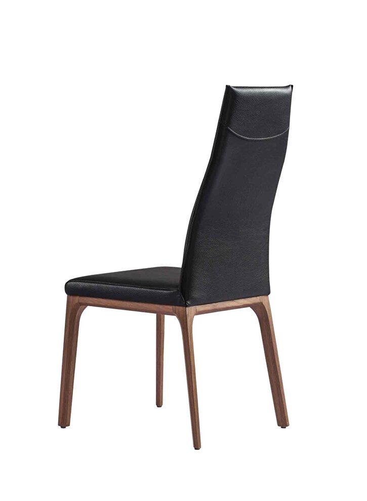 Ricky dining chair black faux leather by Whiteline  additional picture 3