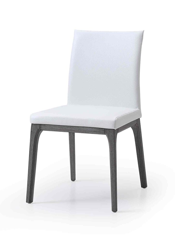 Stella dining chair, white faux leather by Whiteline  additional picture 3