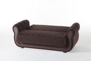 Chocolate storage loveseat w/ rolled arms by Istikbal additional picture 3