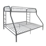 Silver twin xl/queen bunk bed by Acme additional picture 2
