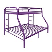 Purple twin/full bunk bed by Acme additional picture 2