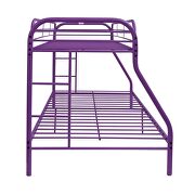 Purple twin/full bunk bed by Acme additional picture 4