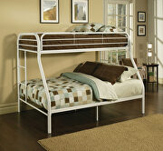 White twin/full bunk bed by Acme additional picture 2
