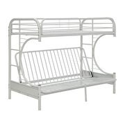 White twin xl/queen/futon bunk bed by Acme additional picture 2