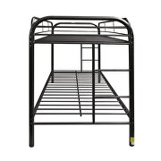 Black twin/twin bunk bed by Acme additional picture 4