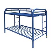 Blue twin/twin bunk bed by Acme additional picture 2