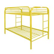 Yellow twin/twin bunk bed by Acme additional picture 2