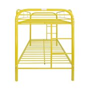 Yellow twin/twin bunk bed by Acme additional picture 4