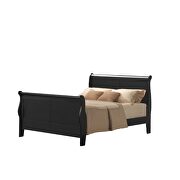 Black queen bed by Acme additional picture 2