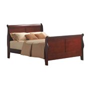 Cherry queen bed by Acme additional picture 2
