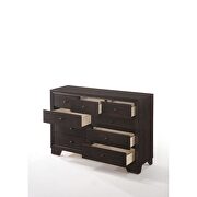 Espresso queen bed w/storage in casual style by Acme additional picture 14