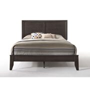 Espresso queen bed in casual style additional photo 3 of 20