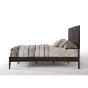 Espresso queen bed in casual style additional photo 4 of 20