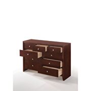 Brown cherry queen bed by Acme additional picture 14