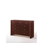 Brown cherry queen bed by Acme additional picture 5