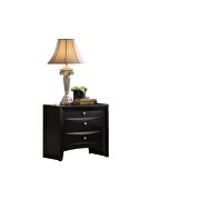Black ireland queen bed w/storage by Acme additional picture 11