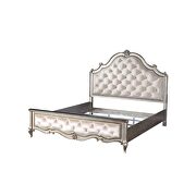 Velvet & antique champagne queen bed by Acme additional picture 2