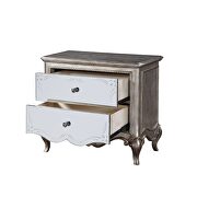 Antique champagne nightstand (2 drw) by Acme additional picture 4