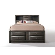 Gray oak ireland queen bed w/storage by Acme additional picture 4