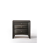 Gray oak ireland nightstand by Acme additional picture 3