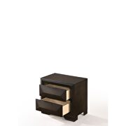 Espresso nightstand in casual style by Acme additional picture 2