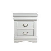 Casual stylish white nightstand by Acme additional picture 3
