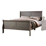 Antique gray eastern king bed by Acme additional picture 2