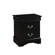 Black nightstand by Acme additional picture 2