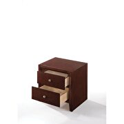 Brown cherry nightstand by Acme additional picture 2