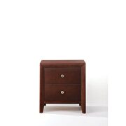 Brown cherry nightstand by Acme additional picture 3