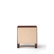 Brown cherry nightstand by Acme additional picture 4