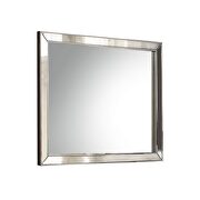 Platinum mirrored panel dresser in glam style by Acme additional picture 2