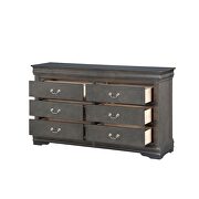 Dark gray dresser by Acme additional picture 6