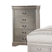 Antique gray queen bed by Acme additional picture 6