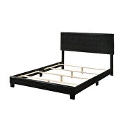Black pu twin bed by Acme additional picture 2