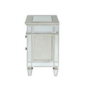 Mirrored nightstand by Acme additional picture 3