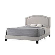 Fog fabric queen bed by Acme additional picture 2