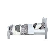 Platinum queen bed in white by Acme additional picture 5